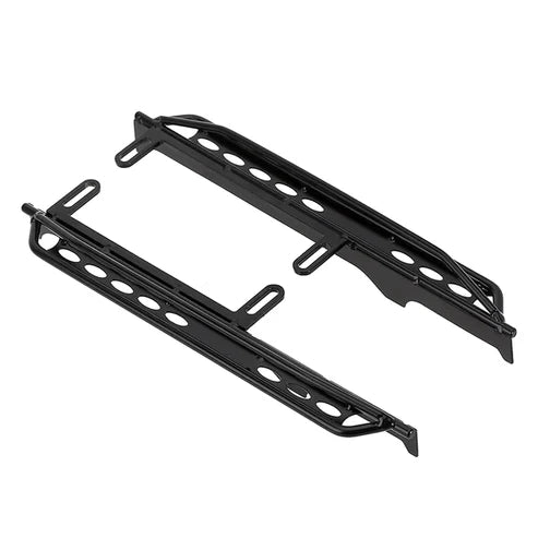 2PCS Rock Sliders Metal Pedal For 1/6 SCX6 Jeep Wrangler Trail Honcho