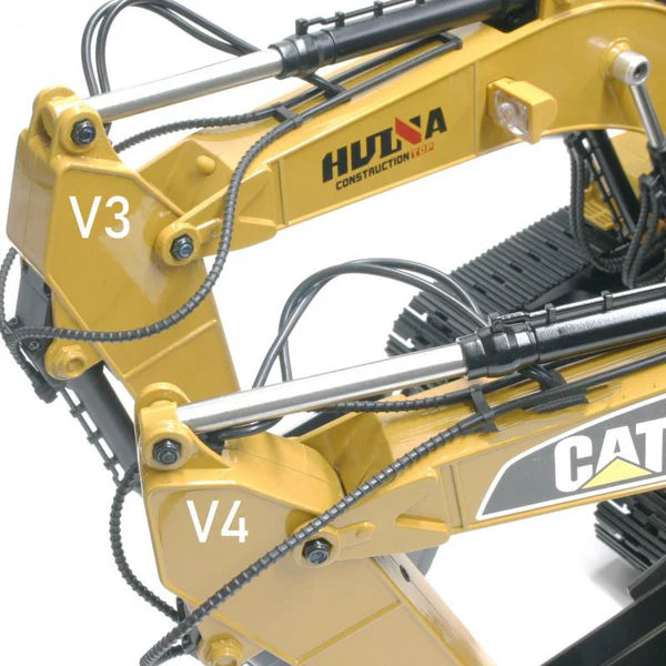 HUINA 1580 1:14 ALL METAL REMOTE CONTROL EXCAVATOR V4 (2024 MODEL)