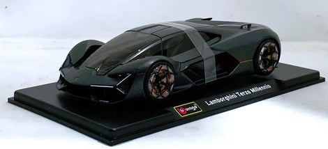 BBURAGO LAMBORGHINI TERZO MILLENNIO GREY 1/24 DIE CAST MODEL