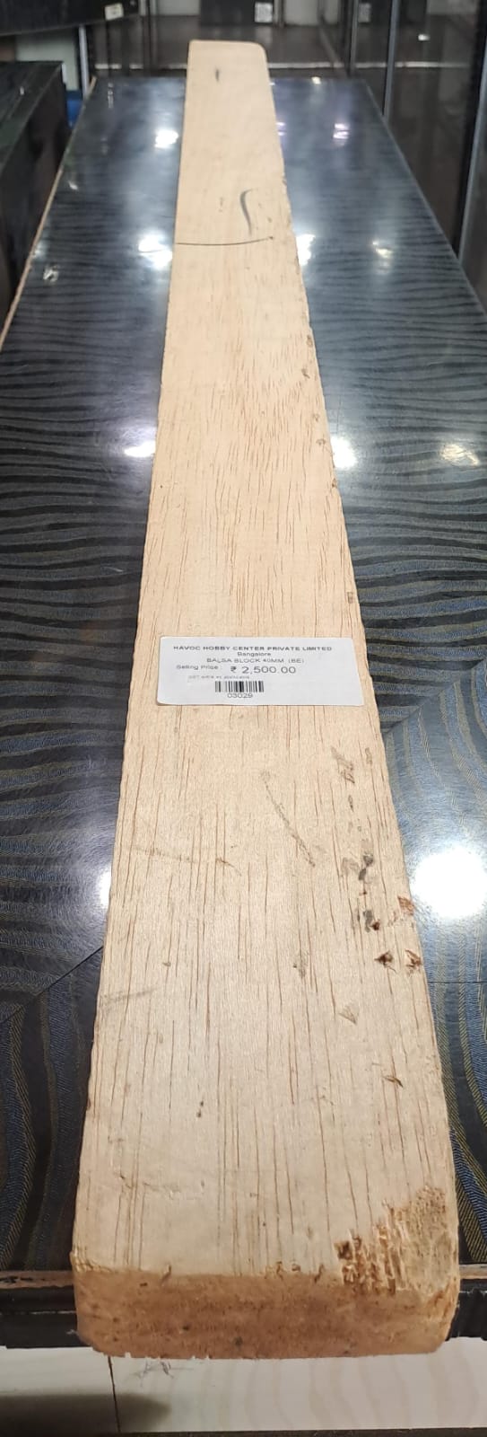 BALSA WOOD BLOCK 40MM (4FT LENGTH)