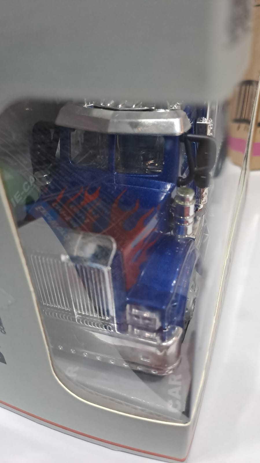 DIE CAST 1:64 RC PULL BACK CONTAINER 6458