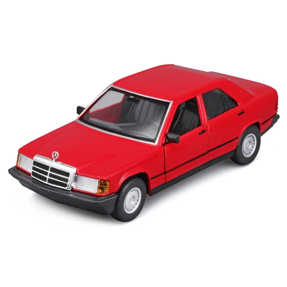 BBURAGO 1987 MERCEDES BENZ 190E 1/24 DIECAST MODEL