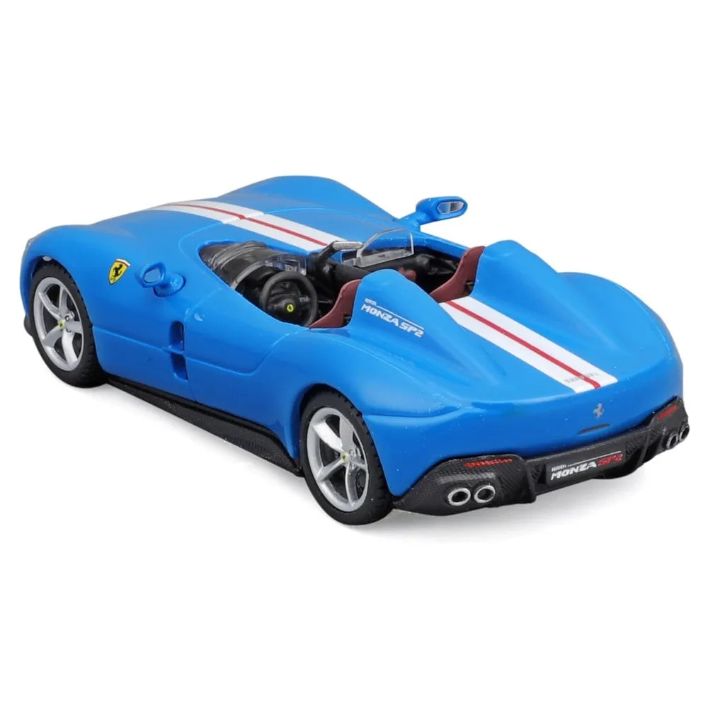 BURAGO SIGNATURE SERIES 1/43 SCALE FERRARI MONZA SP2 DIECAST CAR MODEL