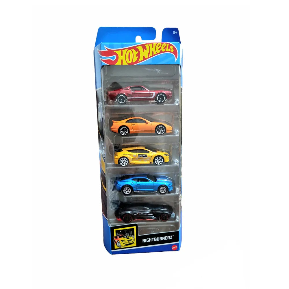 HOT WHEEL -1806 - PACK OF 5 CARS- DIECAST