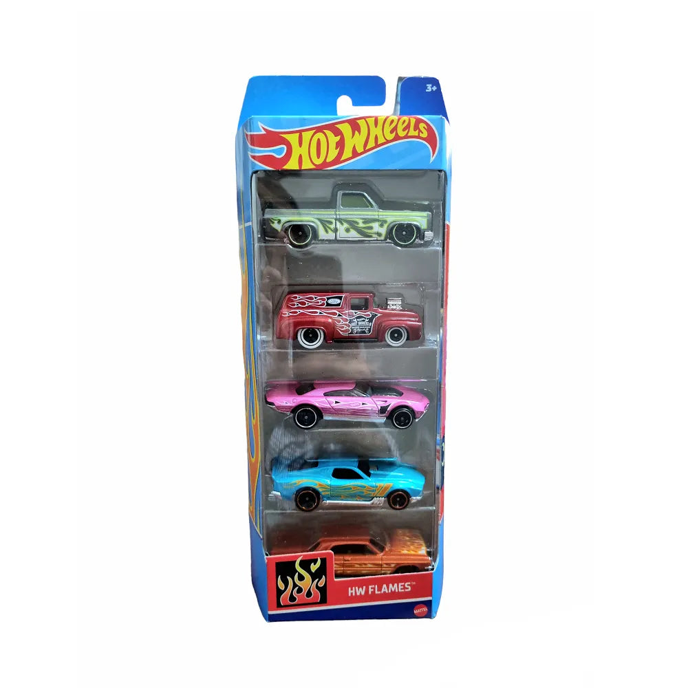 HOT WHEEL -1806 - PACK OF 5 CARS- DIECAST