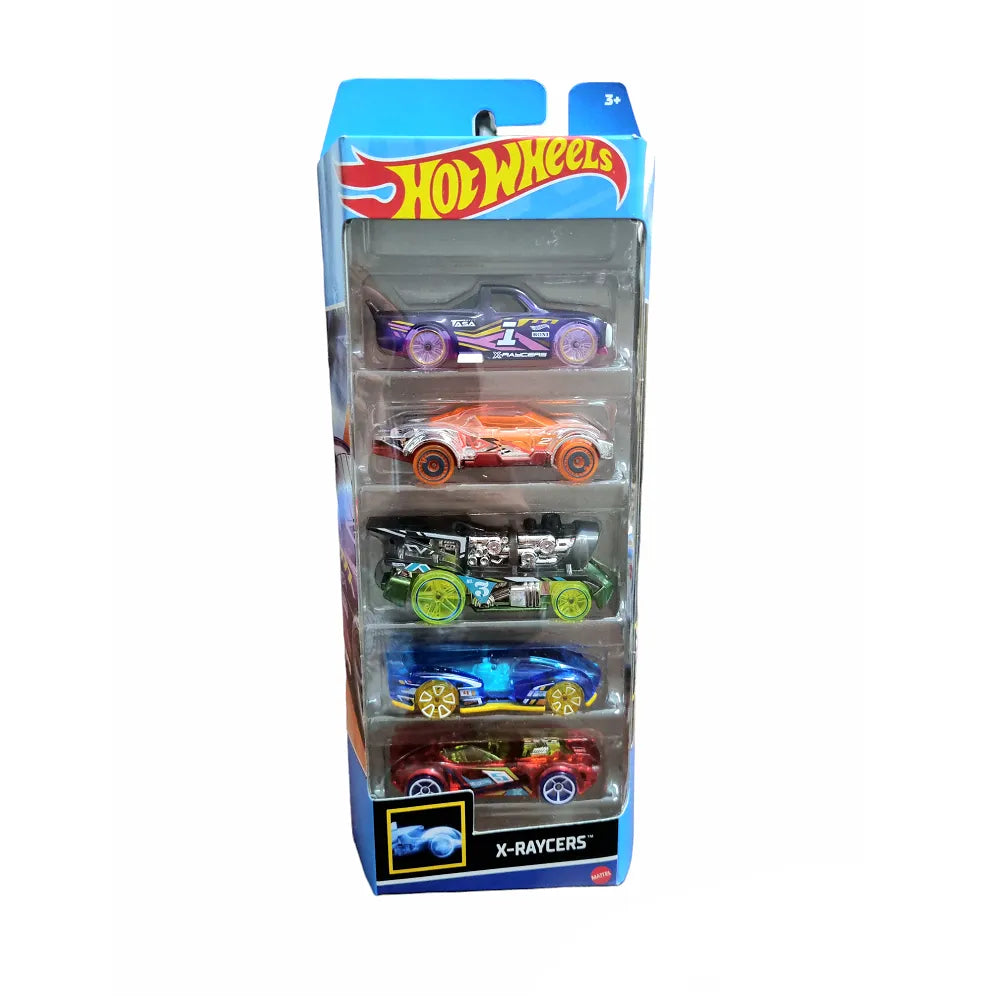 HOT WHEEL -1806 - PACK OF 5 CARS- DIECAST