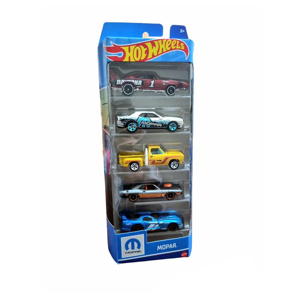 HOT WHEEL -1806 - PACK OF 5 CARS- DIECAST