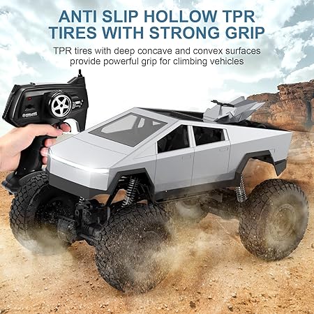 CLIMBING OFF ROAD  CAR 4*4 1:8 SCALE TESLA CYBER TRUCK