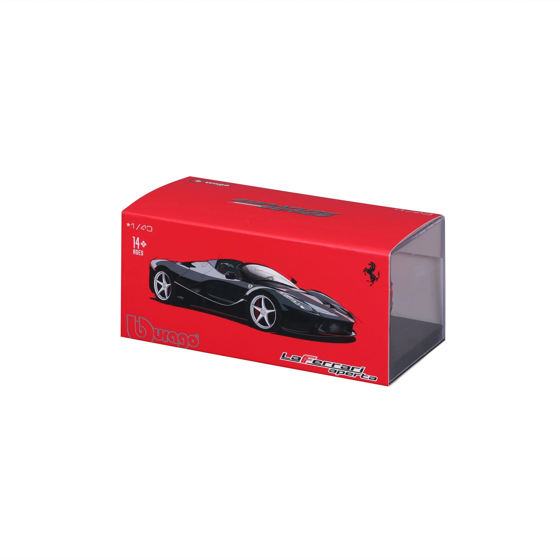 18-36907 RD - Bburago - 1:43 - Ferrari Signature - LaFerrari Aperta - Red