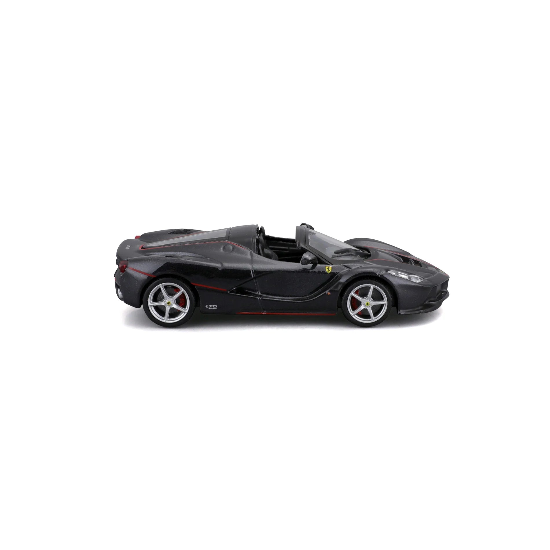 18-36907 BK - Bburago - 1:43 - Ferrari Signature - LaFerrari Aperta - Black met