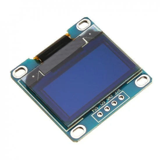 0.96 INCH I2C/IIC 4PIN OLED DISPLAY MODULE (YELLOW + BLUE) WITHOUT SOLDERED PIN