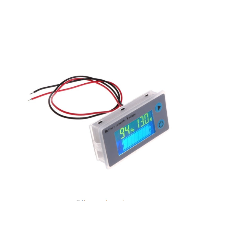 10-100V Universal LCD Car Battery Level, Capacity, Temperature Monitor