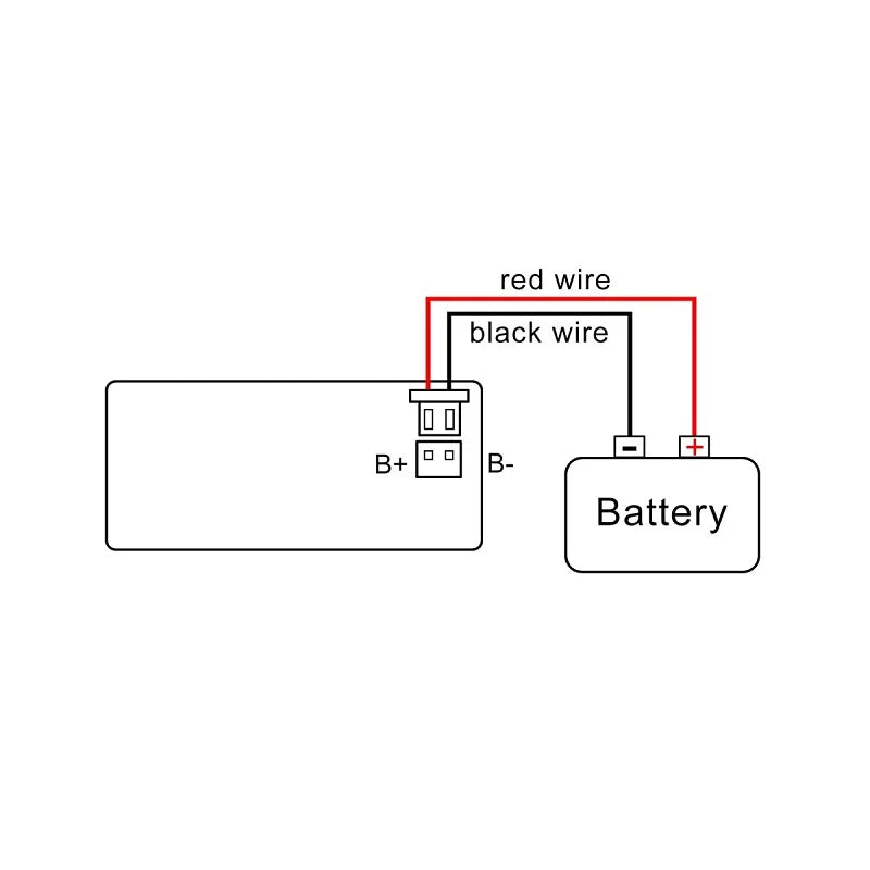 10-100V Universal LCD Car Battery Level, Capacity, Temperature Monitor