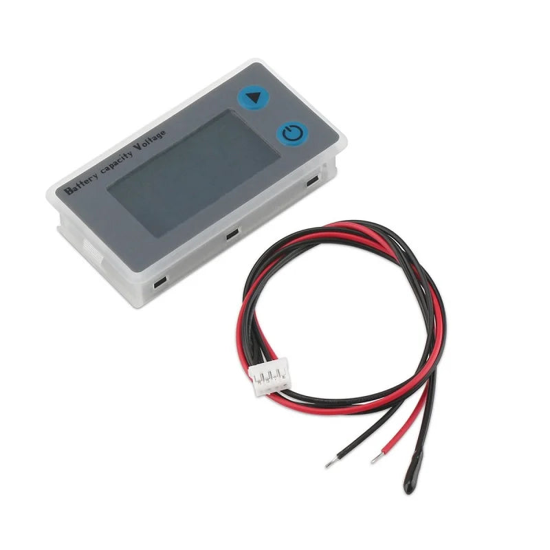 10-100V Universal LCD Car Battery Level, Capacity, Temperature Monitor