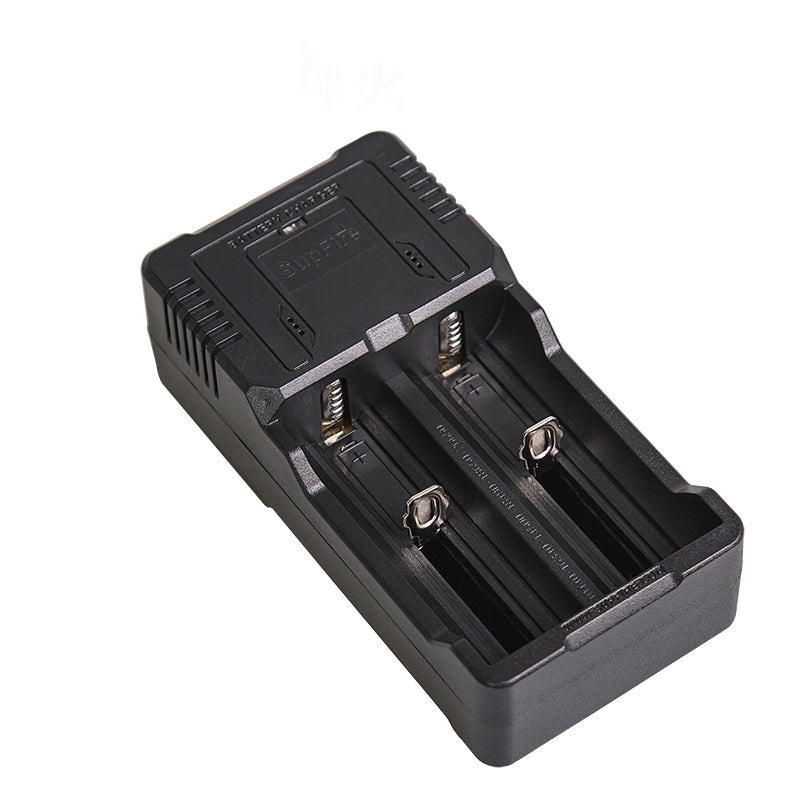 Supfire Portable Double Groove Battery Charger