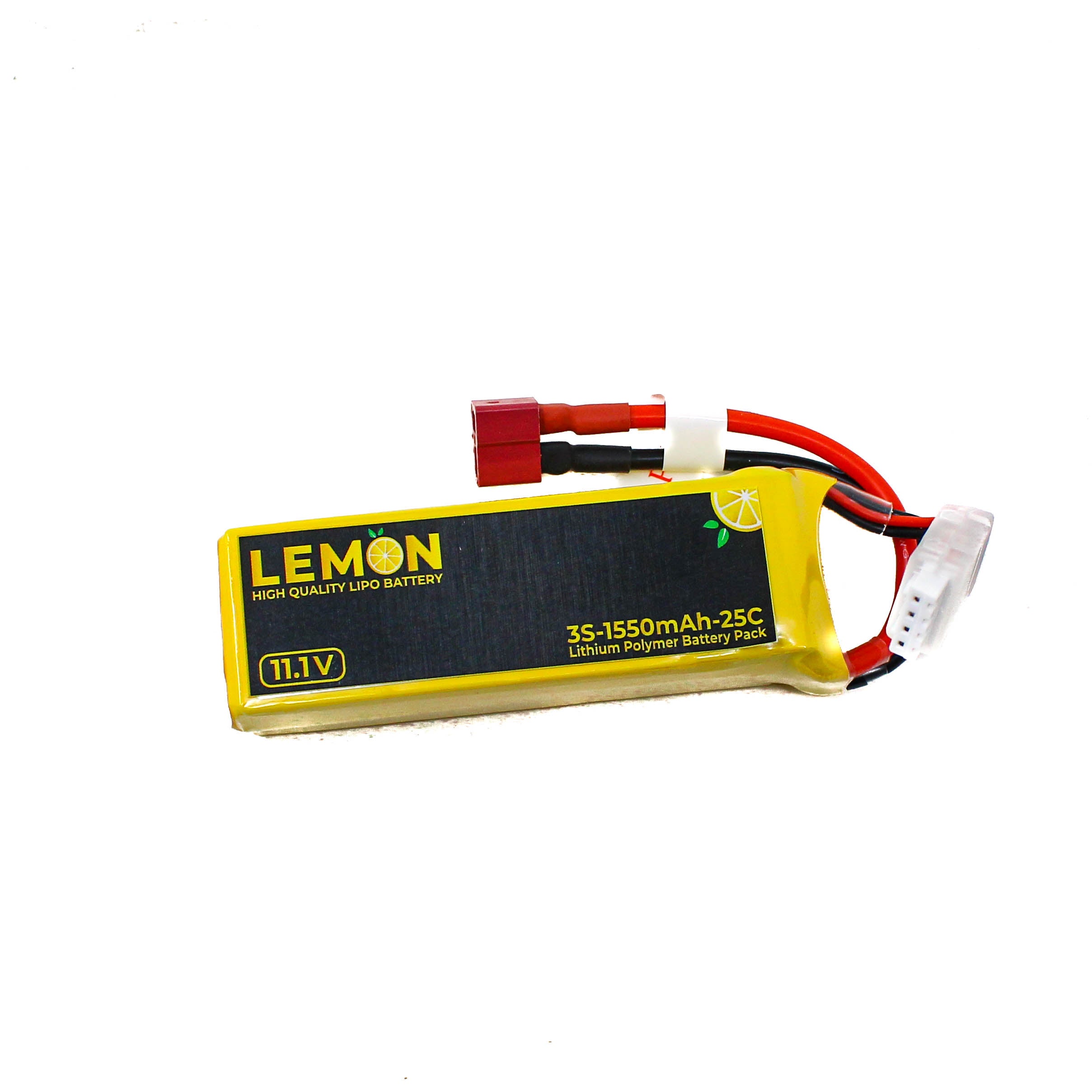 Lemon LIPO 1550mAh 3S 25C/50C Lithium Polymer Battery Pack