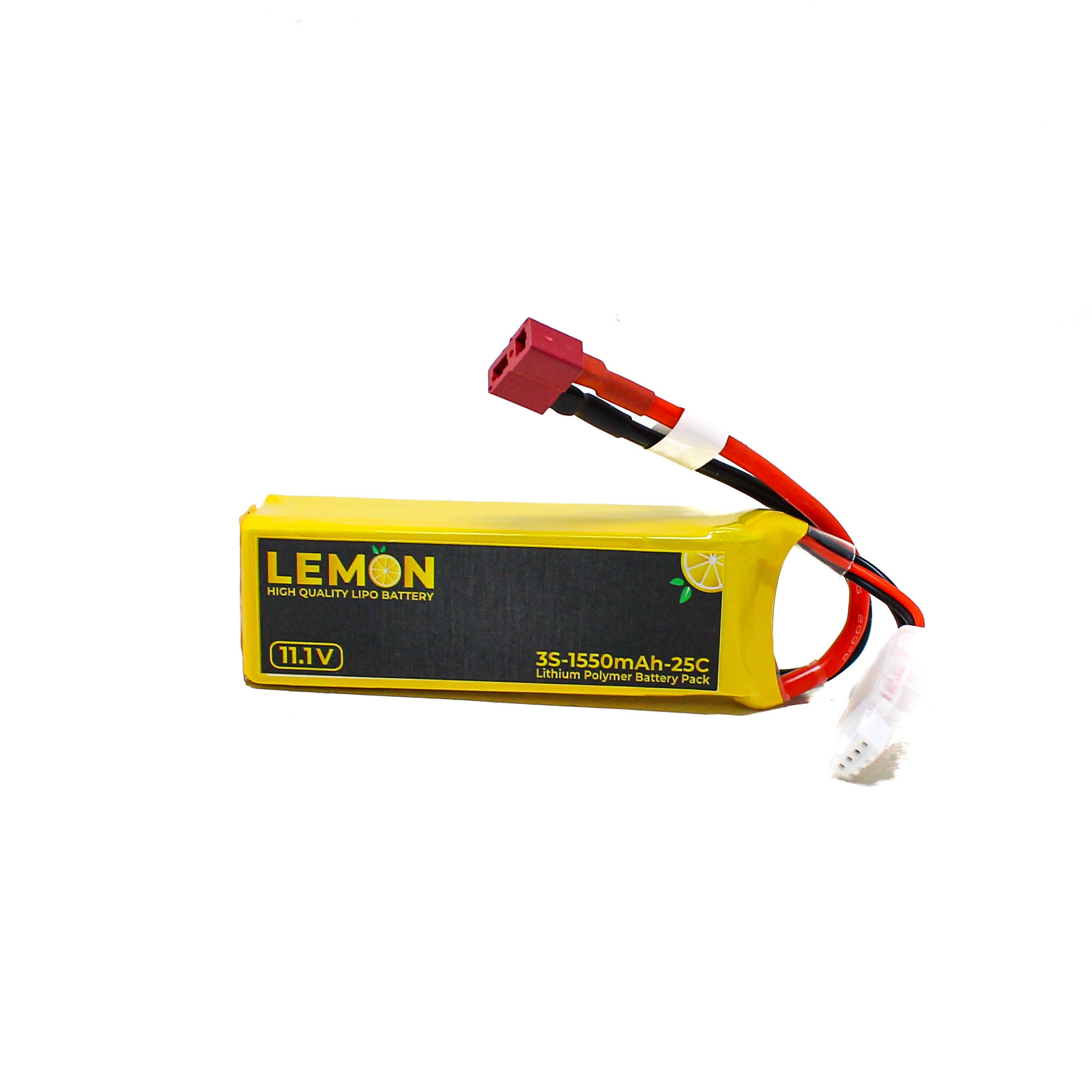 Lemon LIPO 1550mAh 3S 25C/50C Lithium Polymer Battery Pack