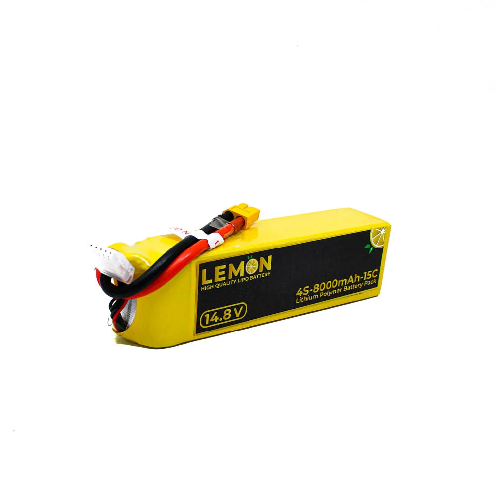 Lemon 8000mAh 4S 15C/30C Lithium Polymer Battery Pack