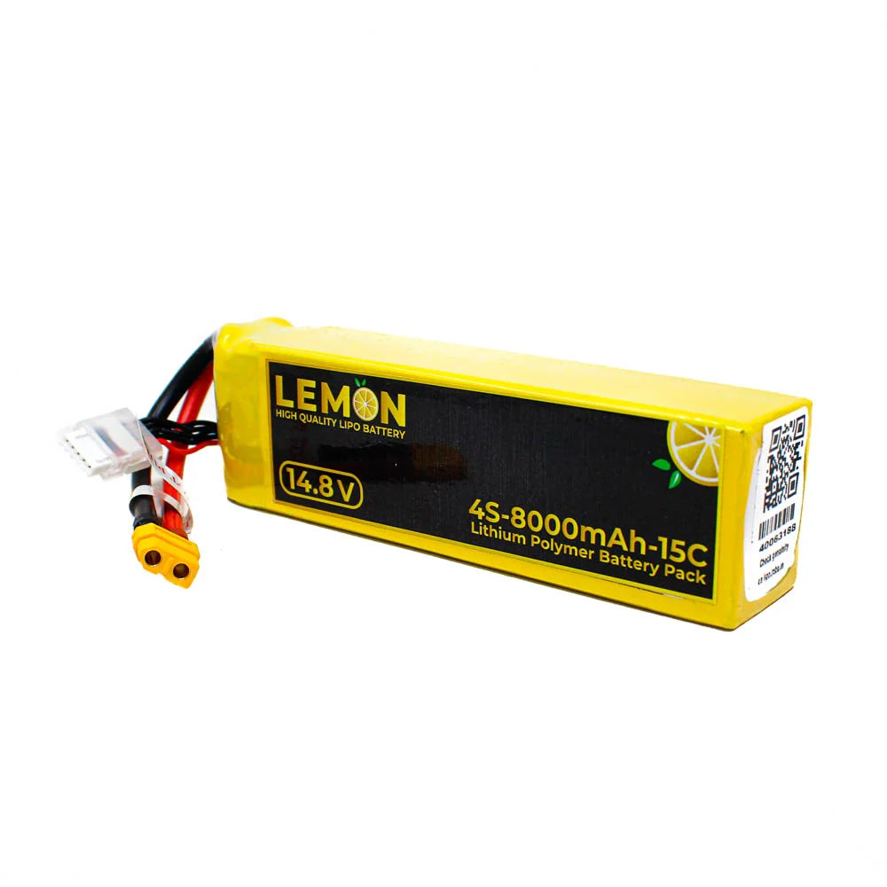 Lemon 8000mAh 4S 15C/30C Lithium Polymer Battery Pack