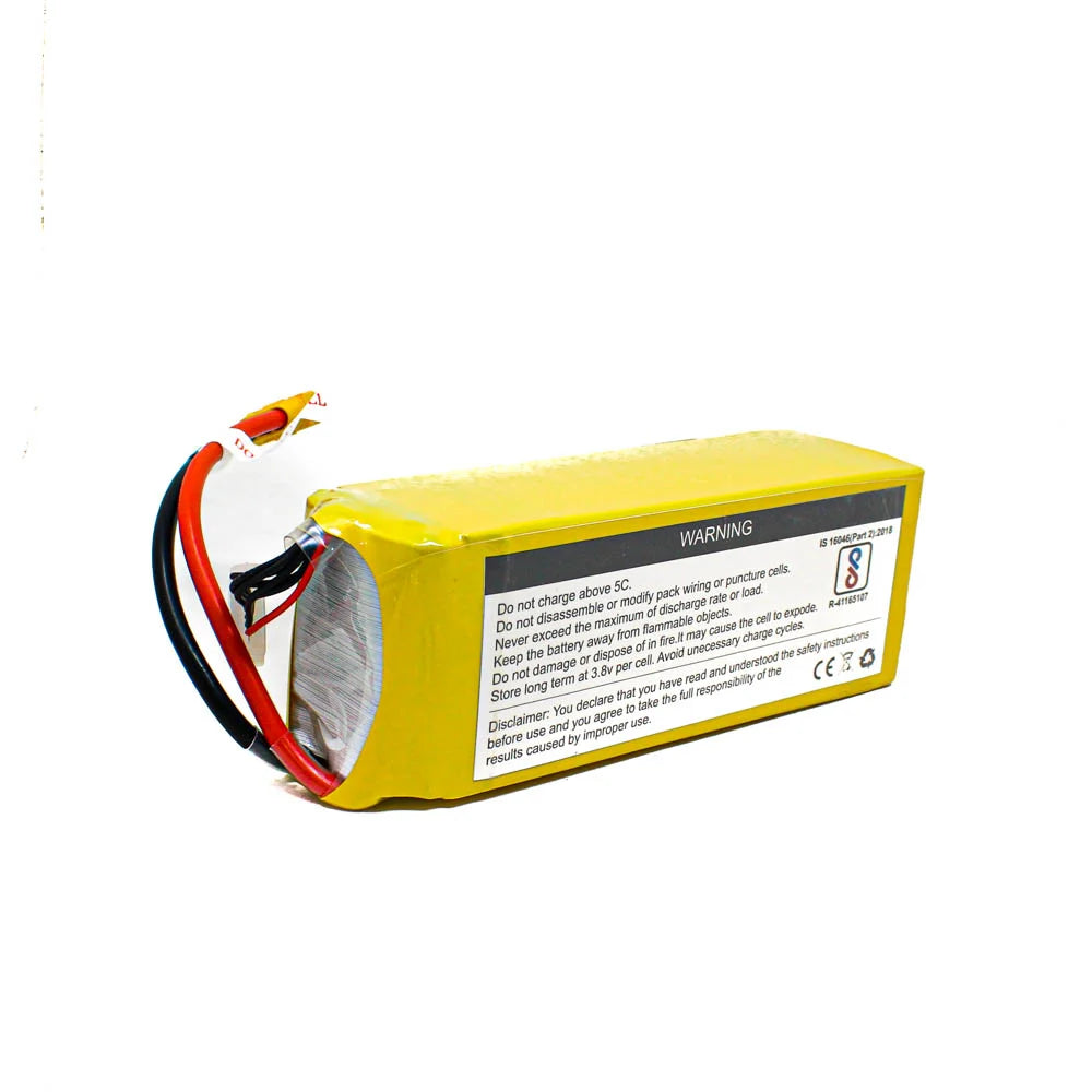 Lemon LIPO 10000mAh 6S 25C/50C Lithium Polymer Battery Pack