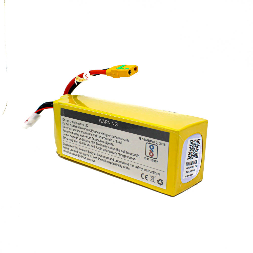 Lemon LIPO 10000mAh 6S 25C/50C Lithium Polymer Battery Pack