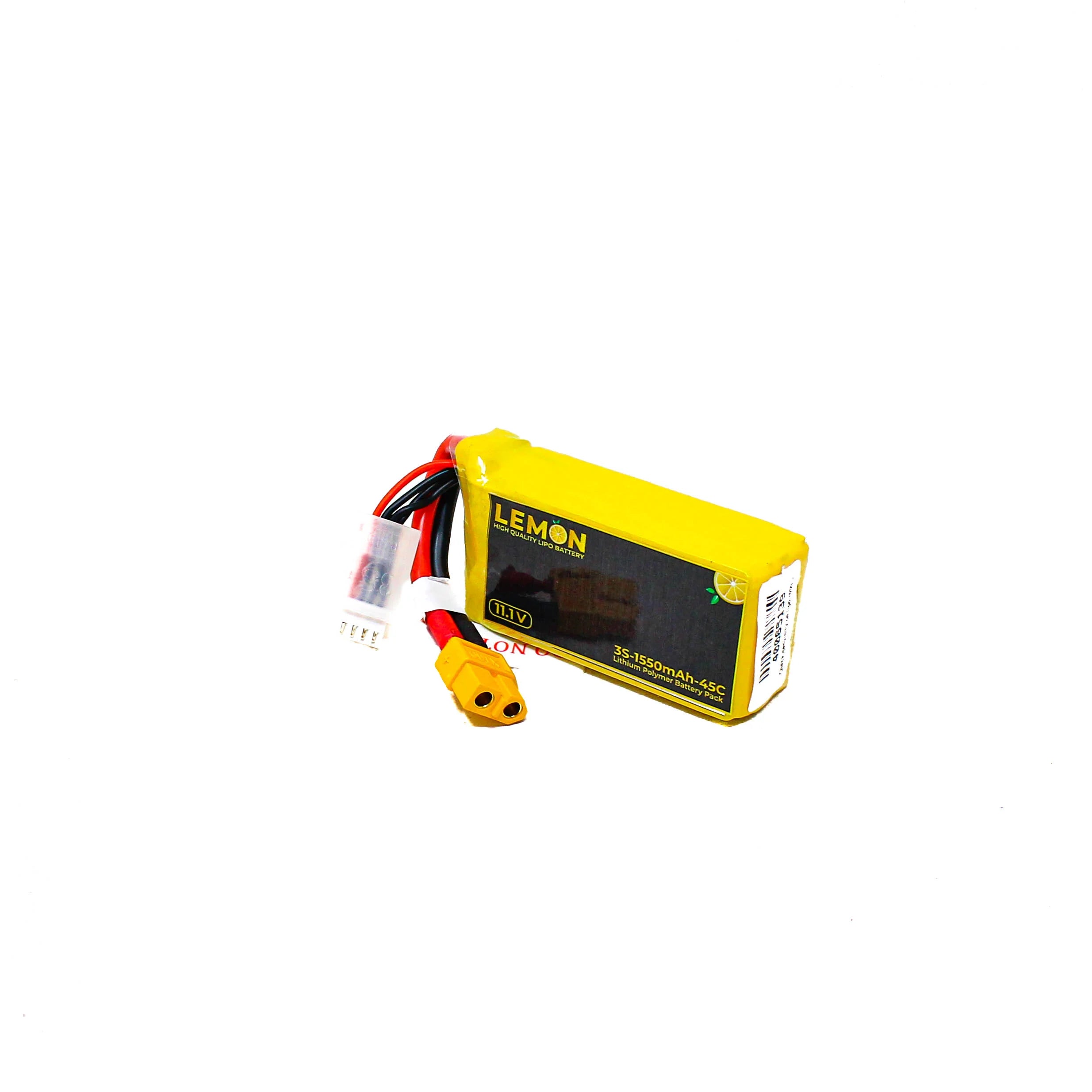 Lemon LIPO 1550mAh 3S 45C/90C Lithium Polymer Battery Pack