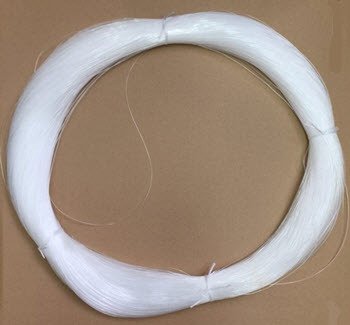 C/L NYLON WIRE WHITE-THIN 45MM- 1 BUNDLE