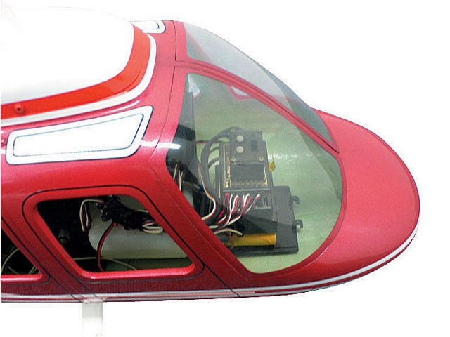 Hirobo 0412-908 30 Jet Ranger Body (Red)