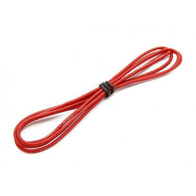 High Quality Ultra Flexible 22AWG Silicone Wire 1m (Red)