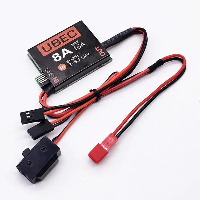 Ubec-8A 6-36V 2~8S Lipo Esc