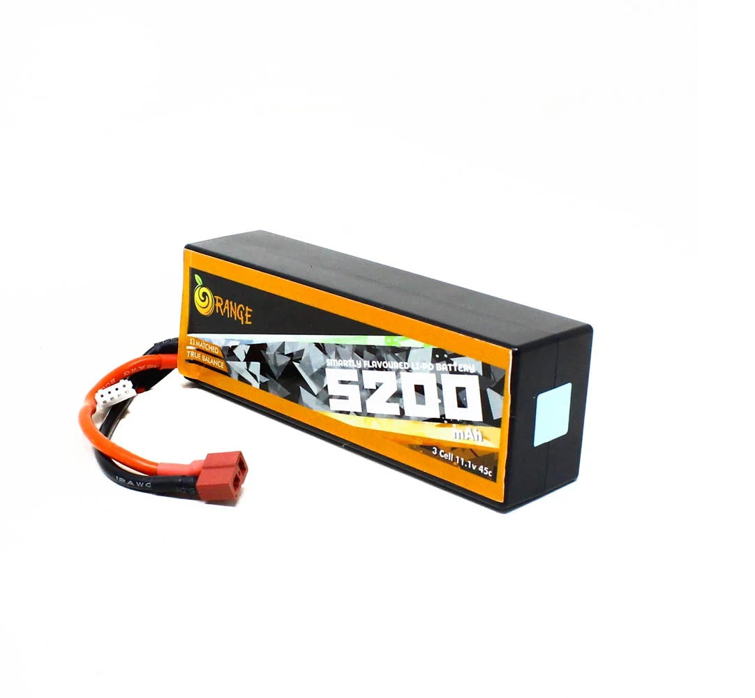 Orange 5200mAh 3S 45C (11.1V) Lithium Polymer Battery Pack