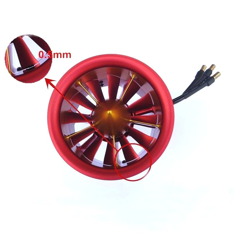 EDF Ducted Fan JP Hobby 90mm + 6s Motor 1750Kv (CCW)