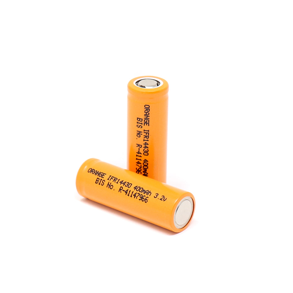 Buy Orange IFR18650 1500mAh LiFePO4 Battery Online in INDIA