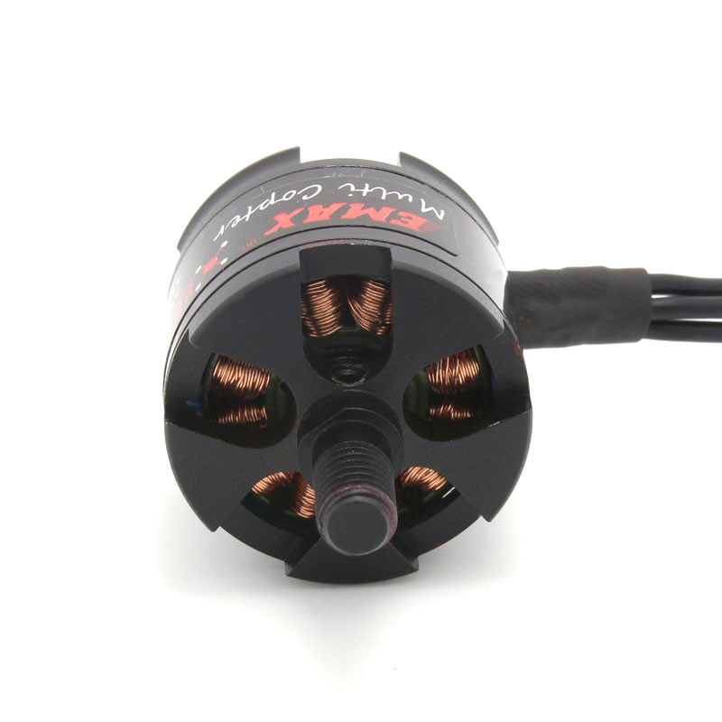 EMAX MT2213 935KV Brushless DC Motor ? Black Cap (CW Motor Rotation) With Prop1045 Combo (Original)