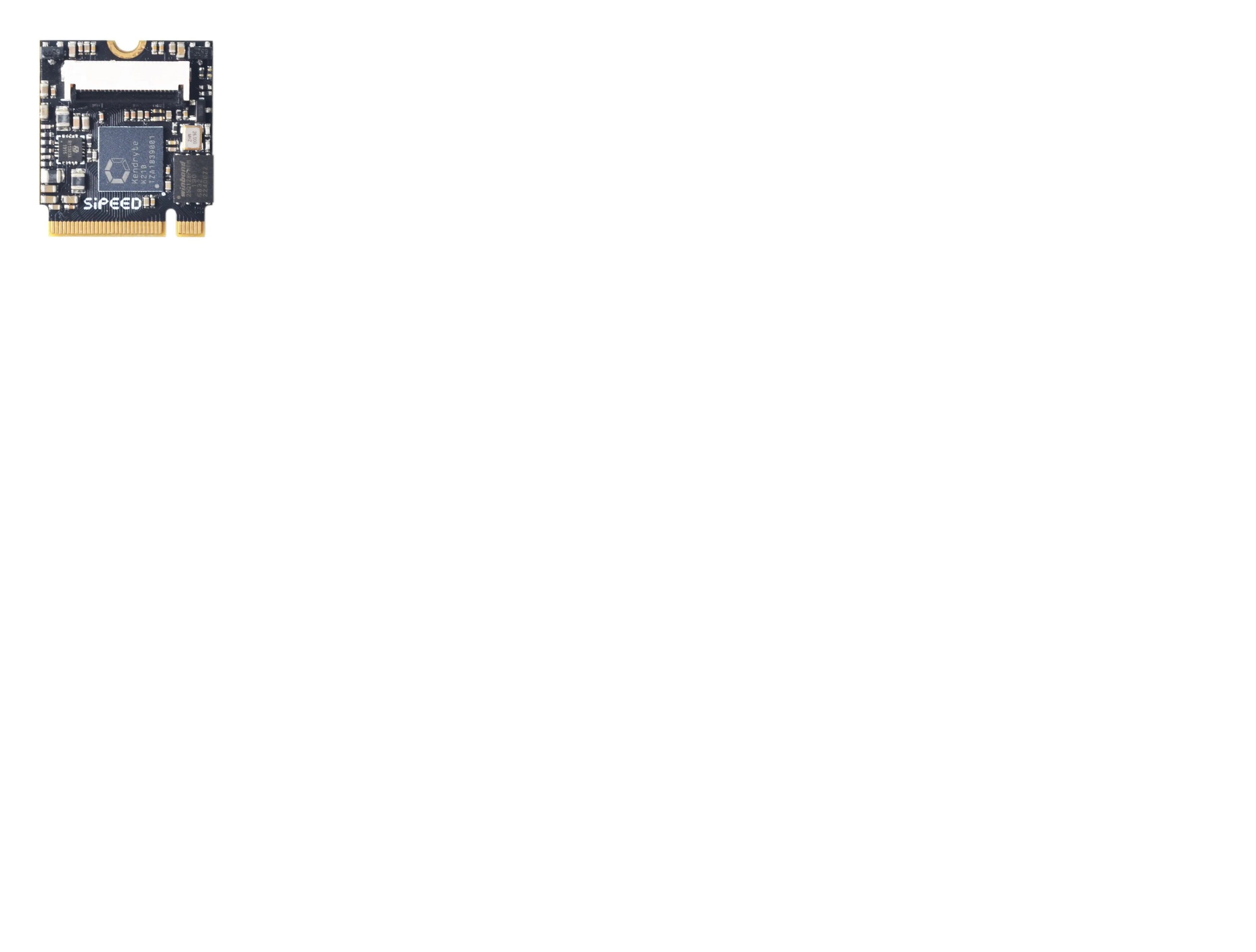 Sipeed M1n Module AI Development Kit based on K210 (RISC-V)