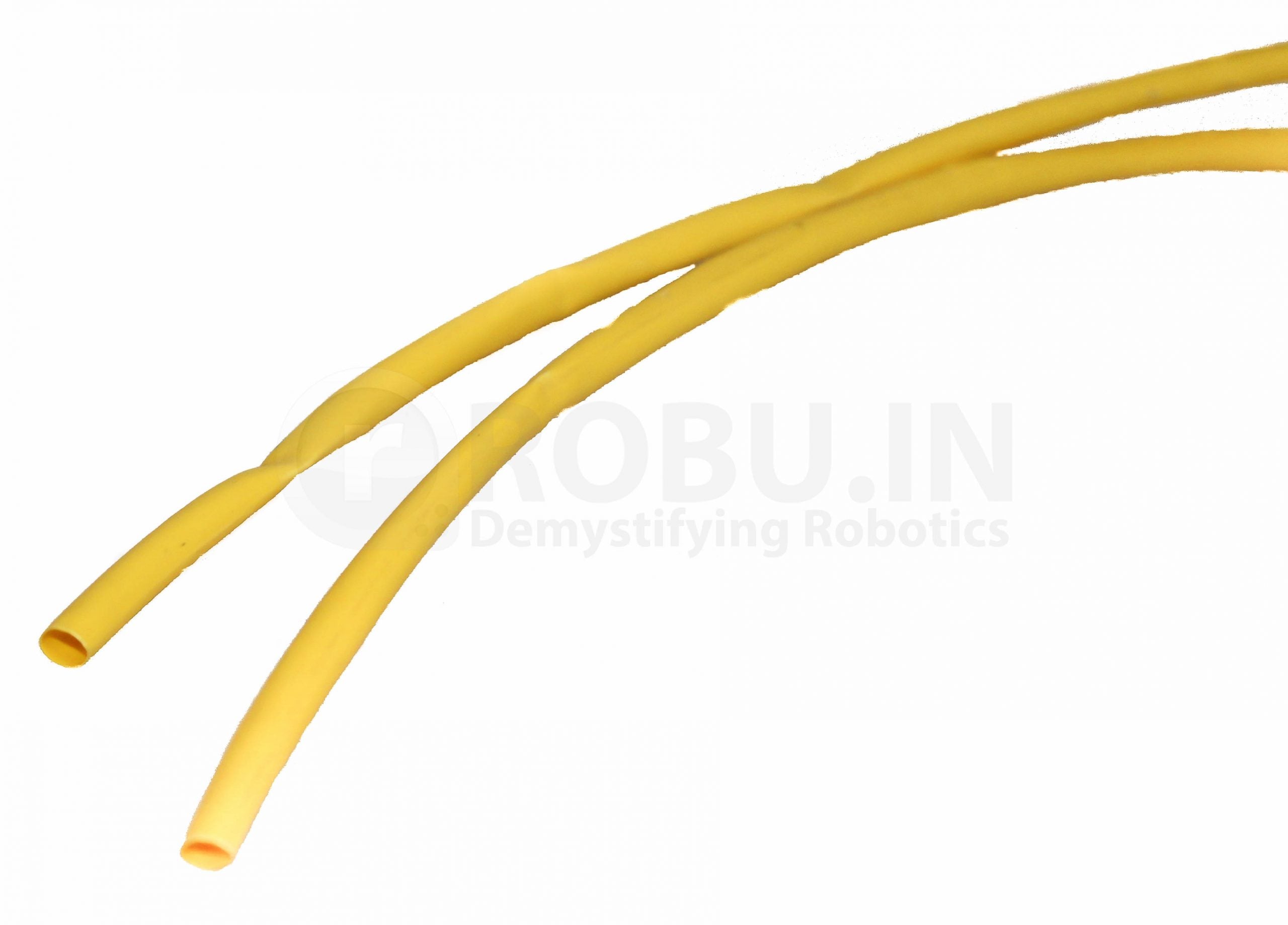 Heat Shrink Sleeve 2mm Yellow 3meter Industrial Grade WOER (HST)