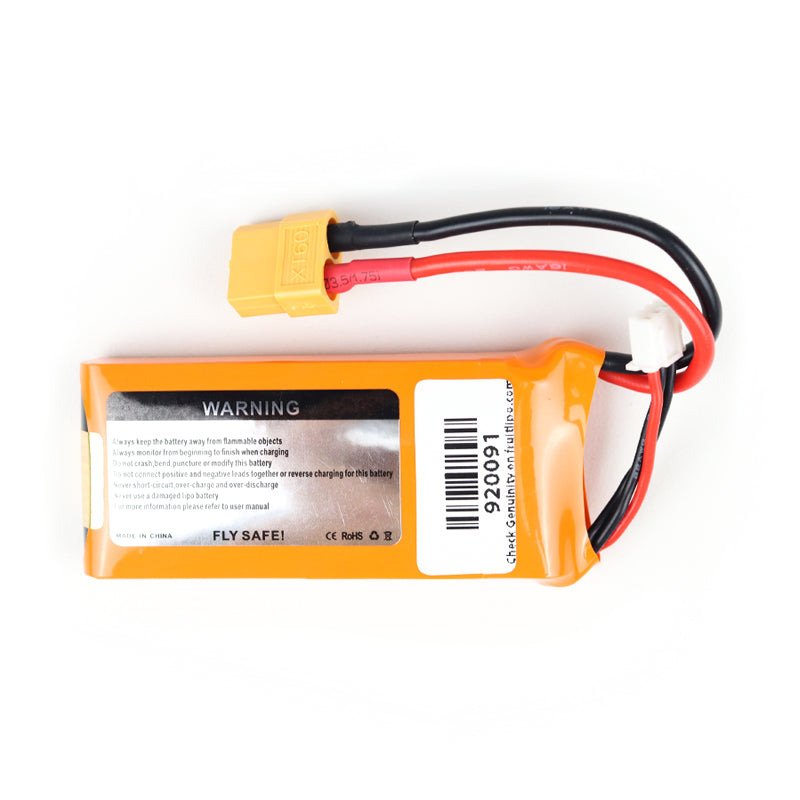 Orange 1000mah 2S 30C/60C Lithium Polymer Battery Pack (LiPo)