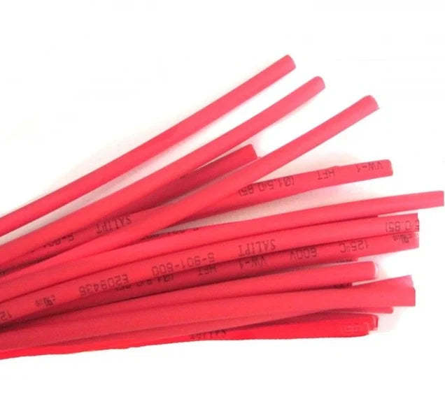 Heat Shrink Sleeve 2mm Red 3meter Industrial Grade WOER (HST)