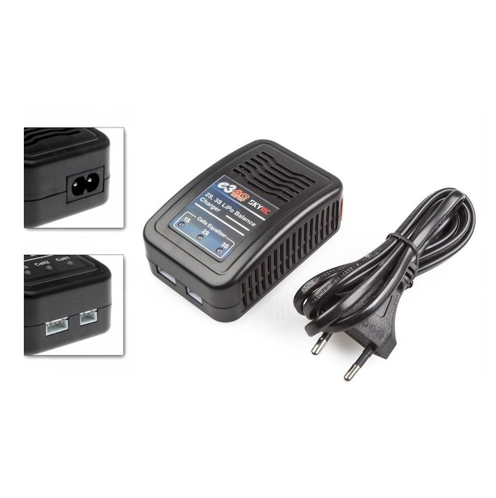 SKYRC E3 AC 2S~3S Li-Po Battery Balance Charger (V2) (Original)