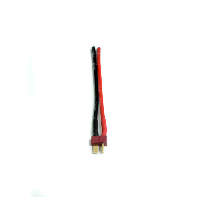 SafeConnect Nylon T-connector Male Pigtail with 14AWG Silicon Wire 10cm