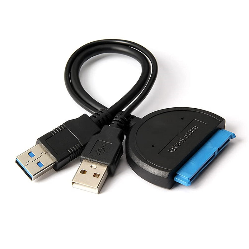 USB3.0 to SATA 2.5, Inch External Hard Disk, Data Cable, With USB Power Supply