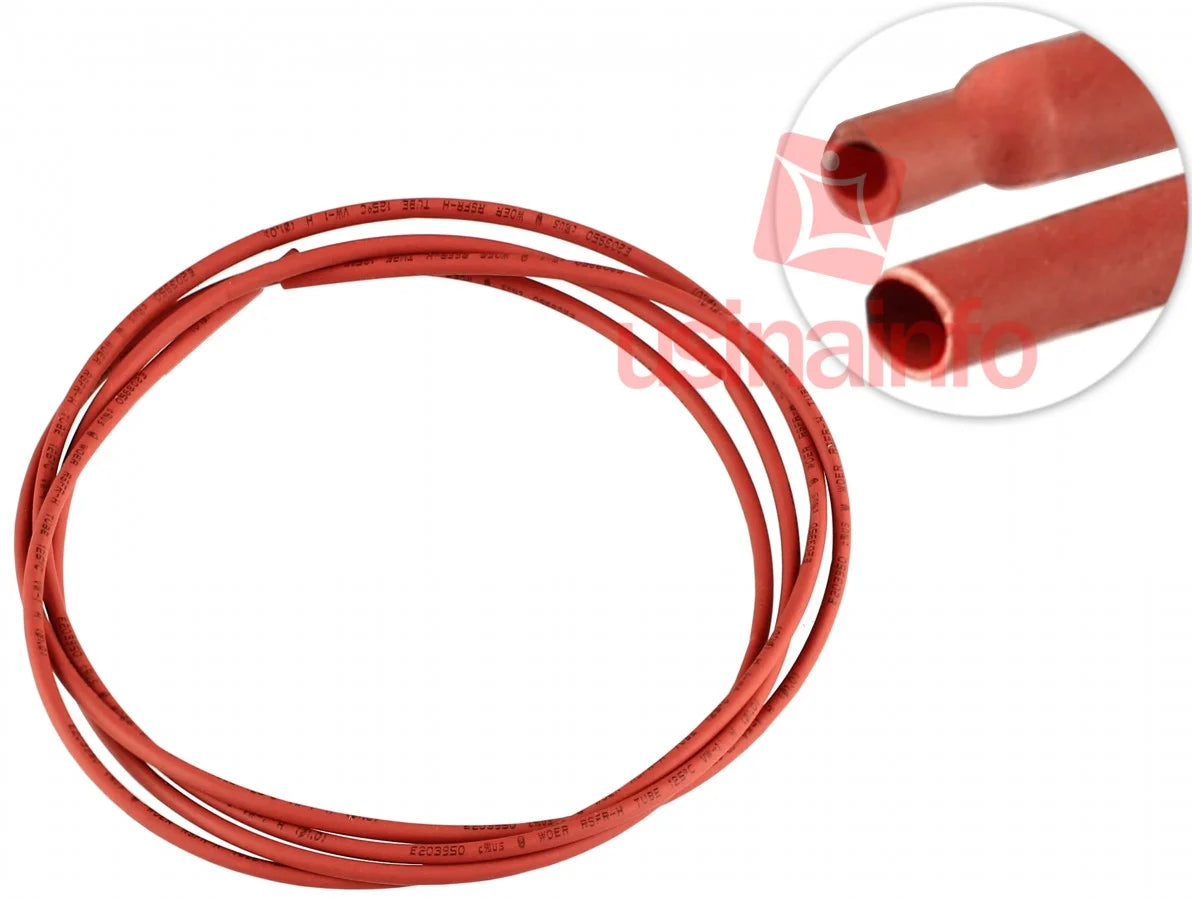 Heat Shrink Sleeve 3mm Red 3meter Industrial Grade WOER (HST)