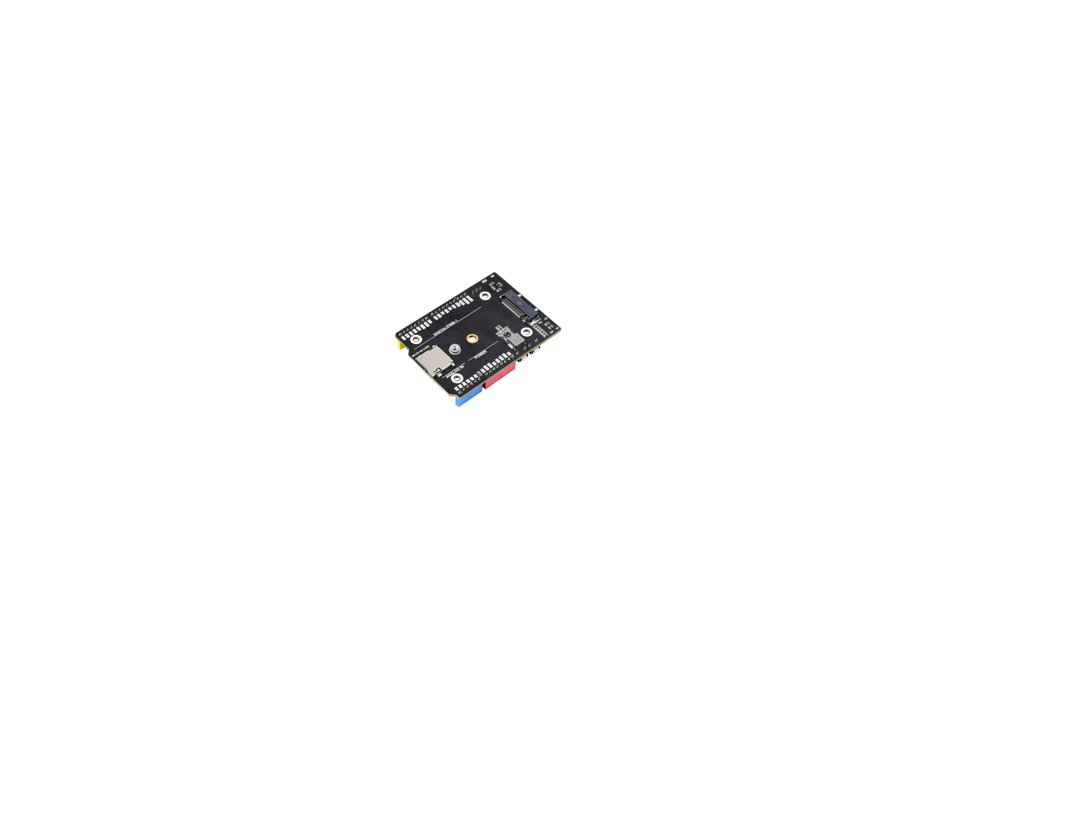 Waveshare Arduino Compatible Base Board For Raspberry Pi Compute Module 4, HDMI, USB, M.2 Slot