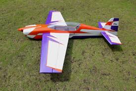 Extreme Flight Extra 300 EXP 85" - Orange/Blue