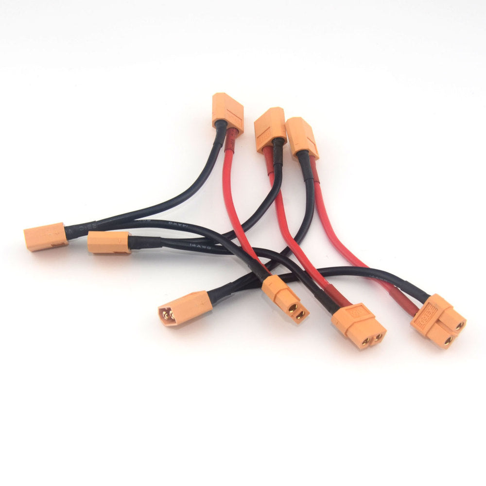 SafeConnect XT60 Harness for 2 Packs in Series (1pc)