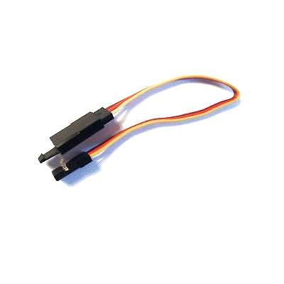 SafeConnect Flat 15CM 22AWG Servo Lead Extension (JR) Cable with Hook – 1PCS