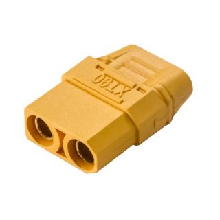 SafeConnect XT90 Plug Female 10AWG 10cm Connector-1Pcs.